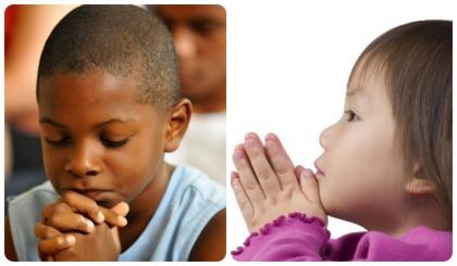 Orações para rezar com crianças